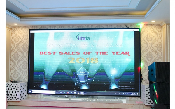 Đêm hội vinh danh BEST SALES OF THE YEAR 2018 của TITAFA