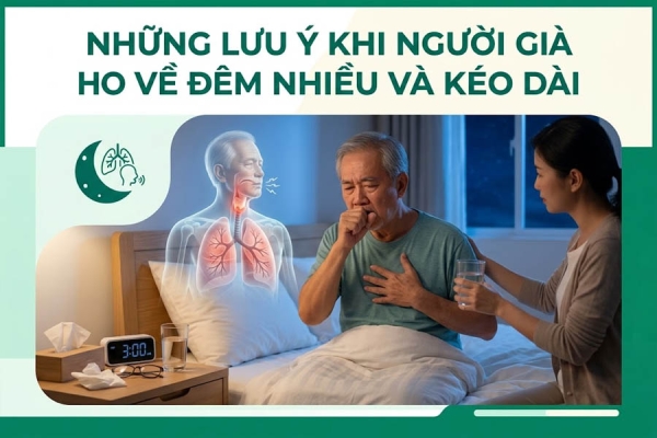 Những Lưu Ý Khi Người Già Ho Về Đêm Nhiều Và Kéo Dài