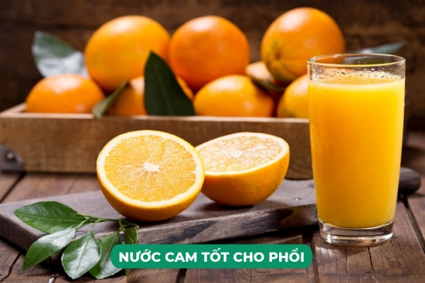 Uống Nước Cam Có Tốt Cho Phổi Không