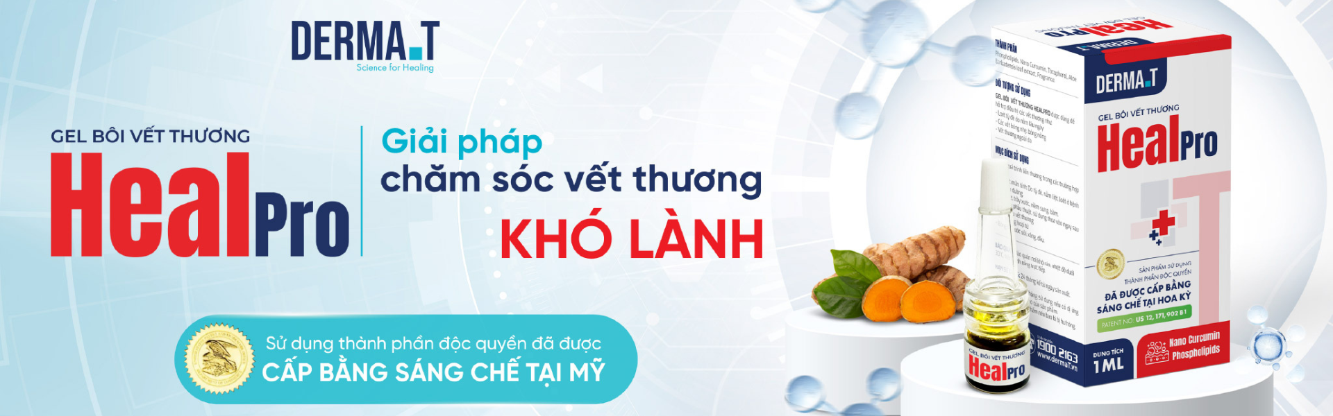 Derma.T Gel bôi vết thương HealPro