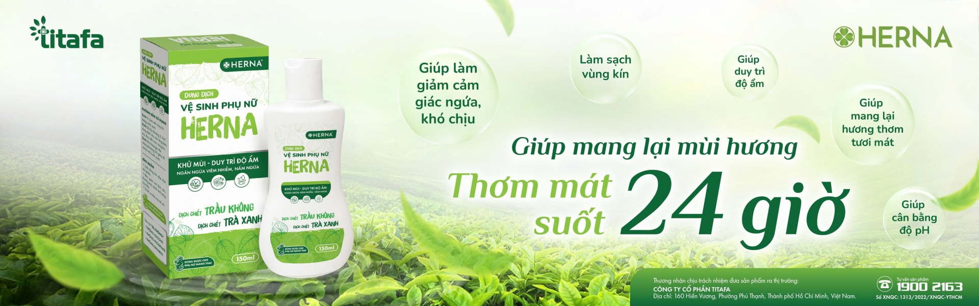 Dung dịch vệ sinh phụ nữ HERNA